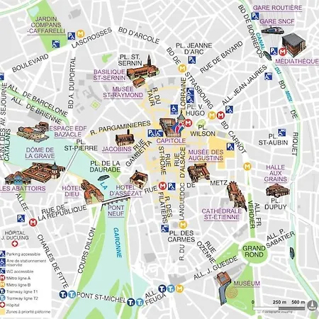 Le Saint-sernin Eclatant Apartman Toulouse