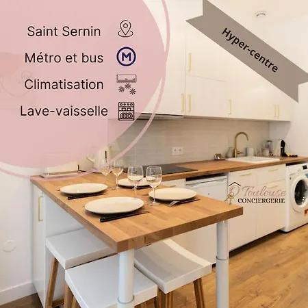 Le Saint-sernin Eclatant Apartment