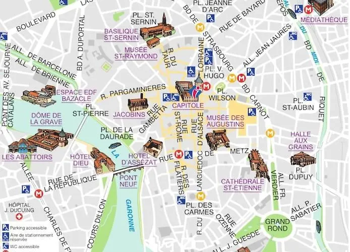 Le Saint-sernin Eclatant Apartment Toulouse